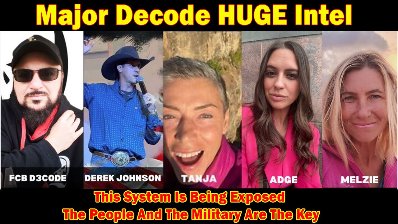 Major Decode HUGE Intel: This System Is Being Exposed And The People And The Military Are The Key