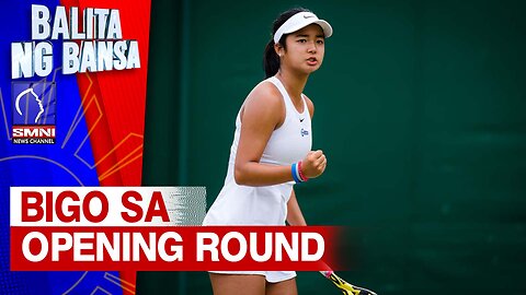 Pinay tennis player Alex Eala, bigong manalo sa opening round Japan Women’s Open