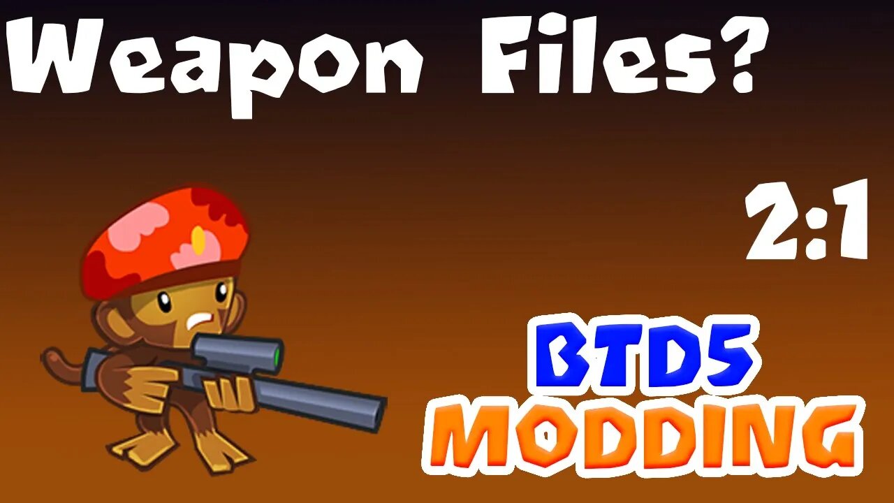 How to Edit Weapons : [How to Actually Mod BTD5/ Battles]