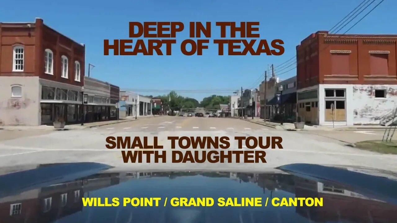 DEEP IN THE HEART OF TEXAS: A Small Towns Tour With Daughter (On Her Birthday!)