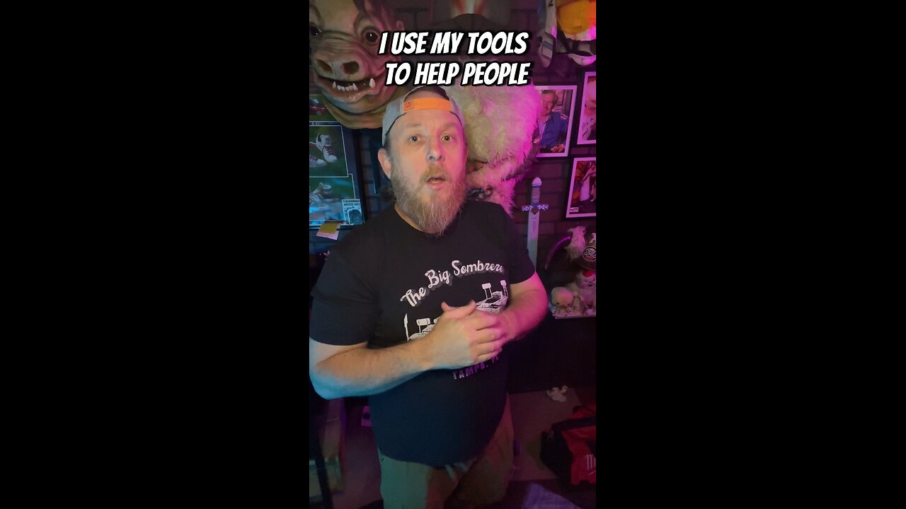 I use my tools to help people trailer