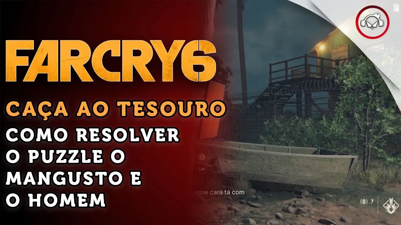 Far Cry 6, Como resolver o puzzle o Mangusto e o Homem | super dica PT-BR