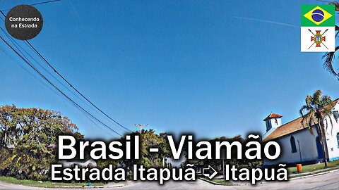 🚗 🌞 Dirigindo por Viamão, Estrada Itapuã ➡️ Itapuã.