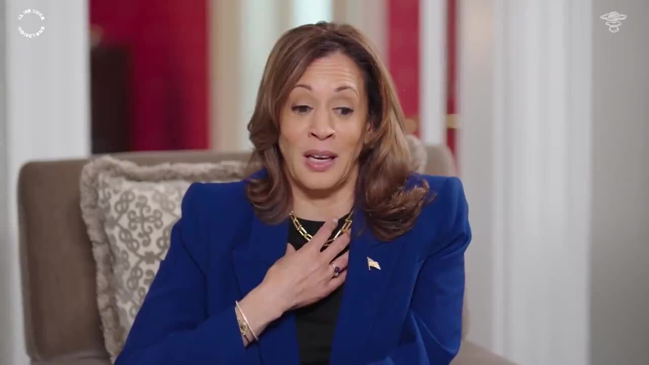 Stephen Jackson Rolls His Eyes as Kamala Harris Gets Cringe During Interview
