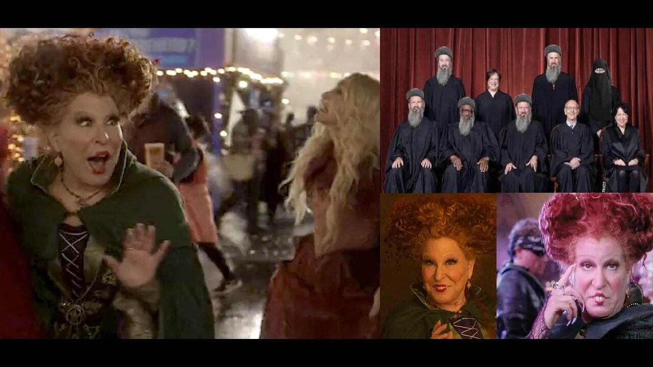 Hocus Pocus 2 Star Bette Midler Tweets About the Supreme Court & Liberals Defend Sharia Law