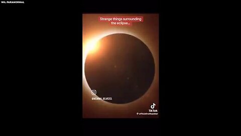 SOMETHING STRANGE SURROUND THE APRIL 8TH ECLIPSE: GOV´T TELL US GET READY - WHAT DO THEY KNOW WE D