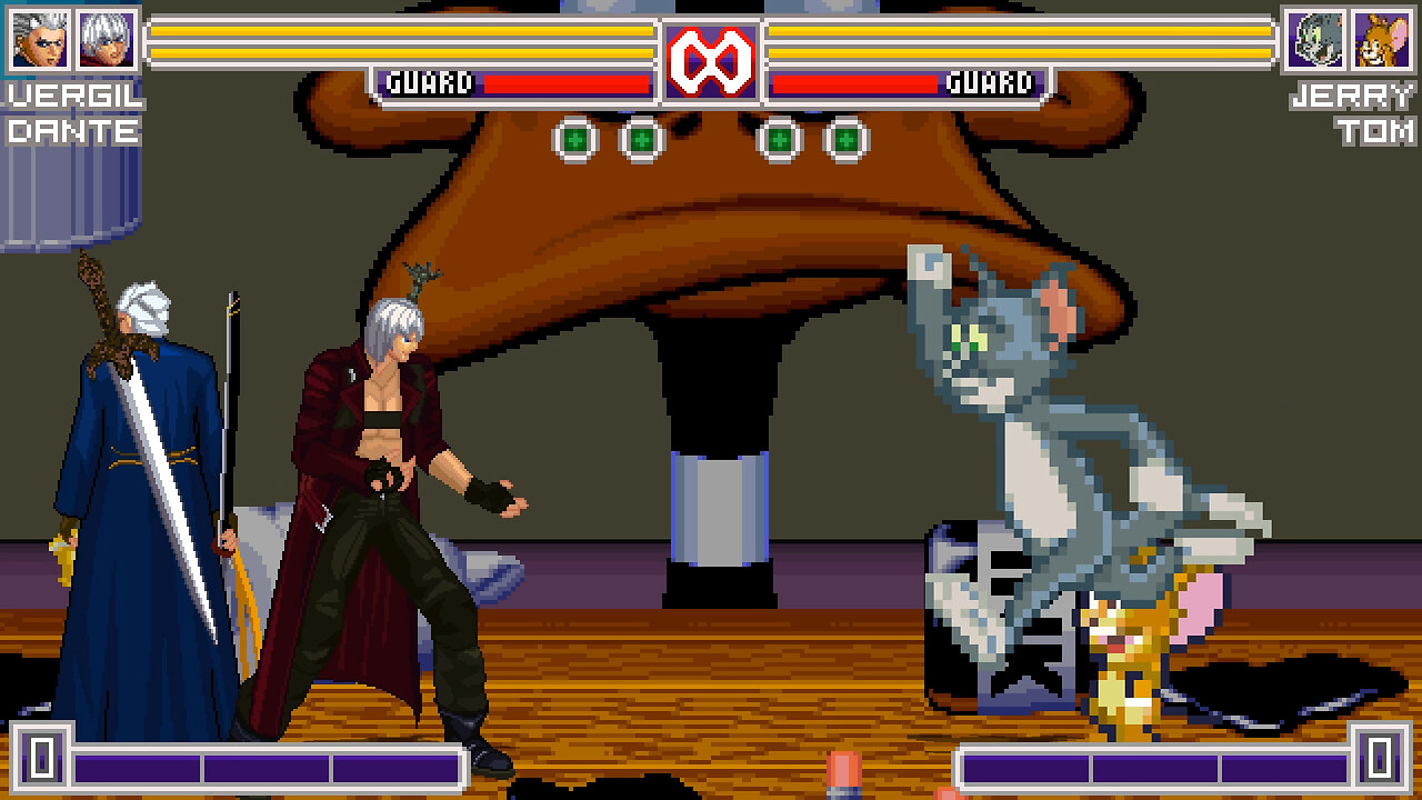 MUGEN - Dante & Vergil vs. Tom & Jerry - Download