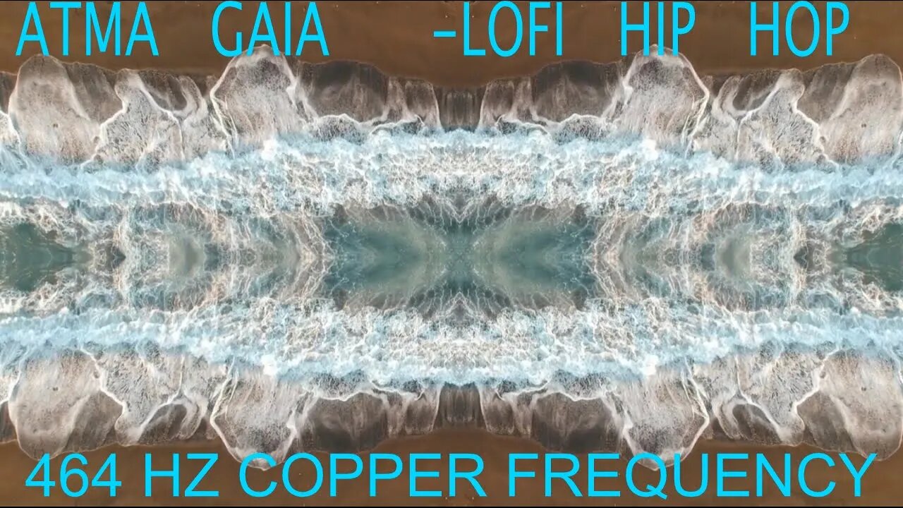 LOFI HIP HOP - 464 HZ COPPER FREQUENCY WITH SEA WAVES, ISOCRONIC TONES , HEAL & CURE ON ALL LEVELS