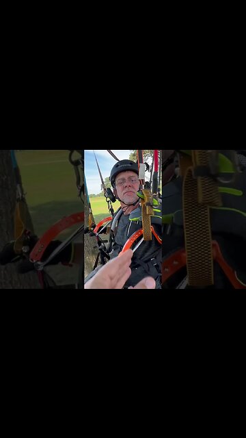 How to get into your #paramotor seat. #paramotoring