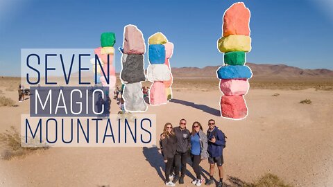 Seven Magic Mountains - 4K Video - House/EDM Mix