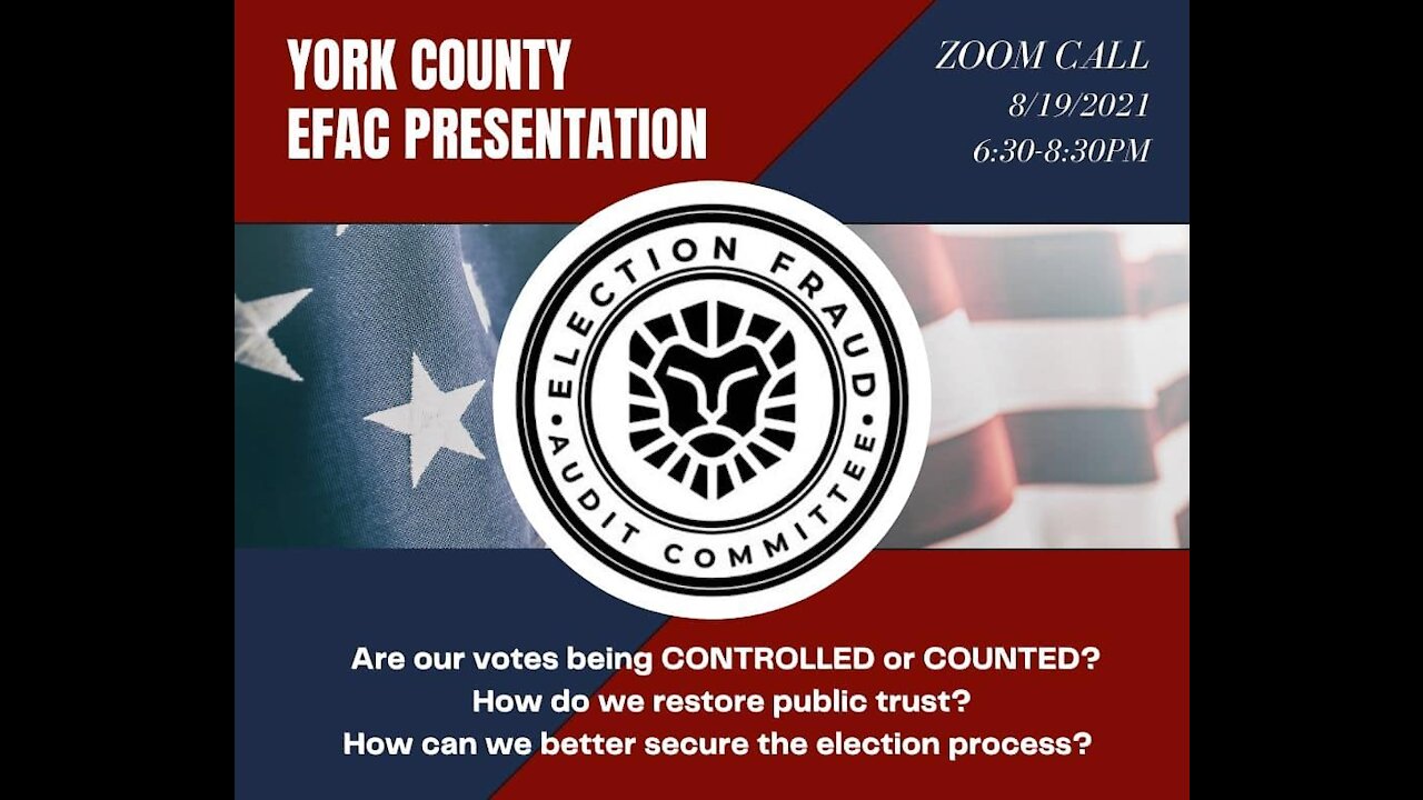 York County SC - EFAC Presentation