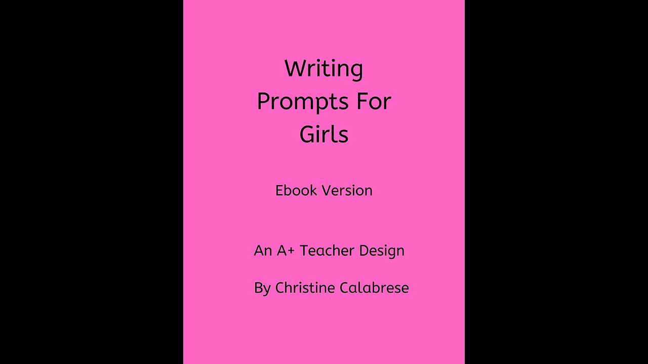 Writing Prompts For Girls