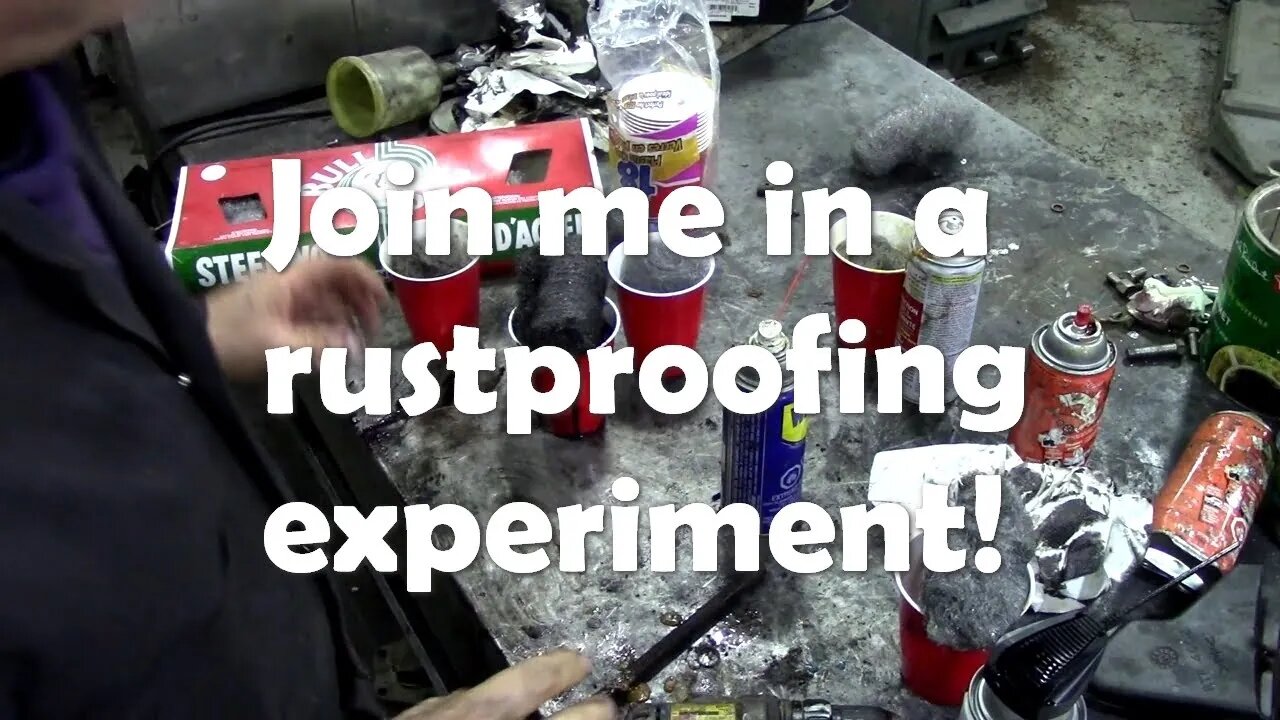 Let's have an experiment in rustproofing! Your help is needed!