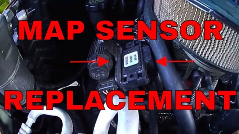 1995 CHEVY S-10 MAP SENSOR REPLACEMENT