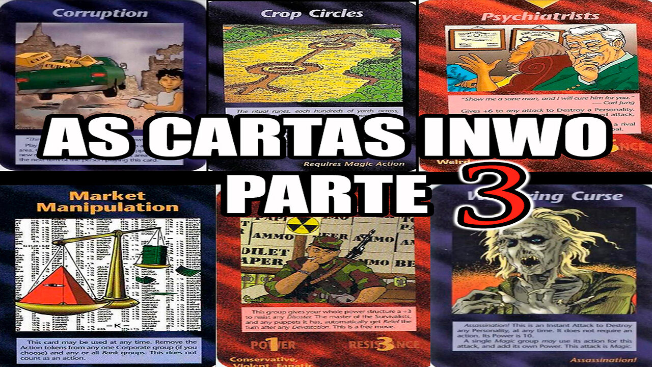 Narrando as cartas INWO Parte 3