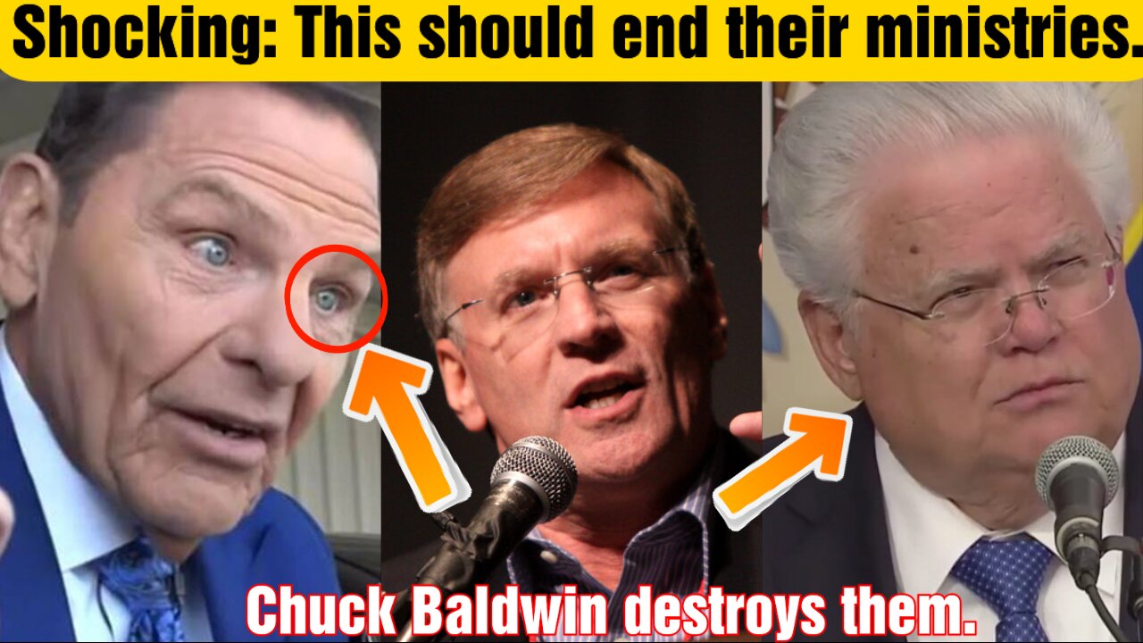 Church Baldwin Destroys Kenneth Copeland And John Hagee.