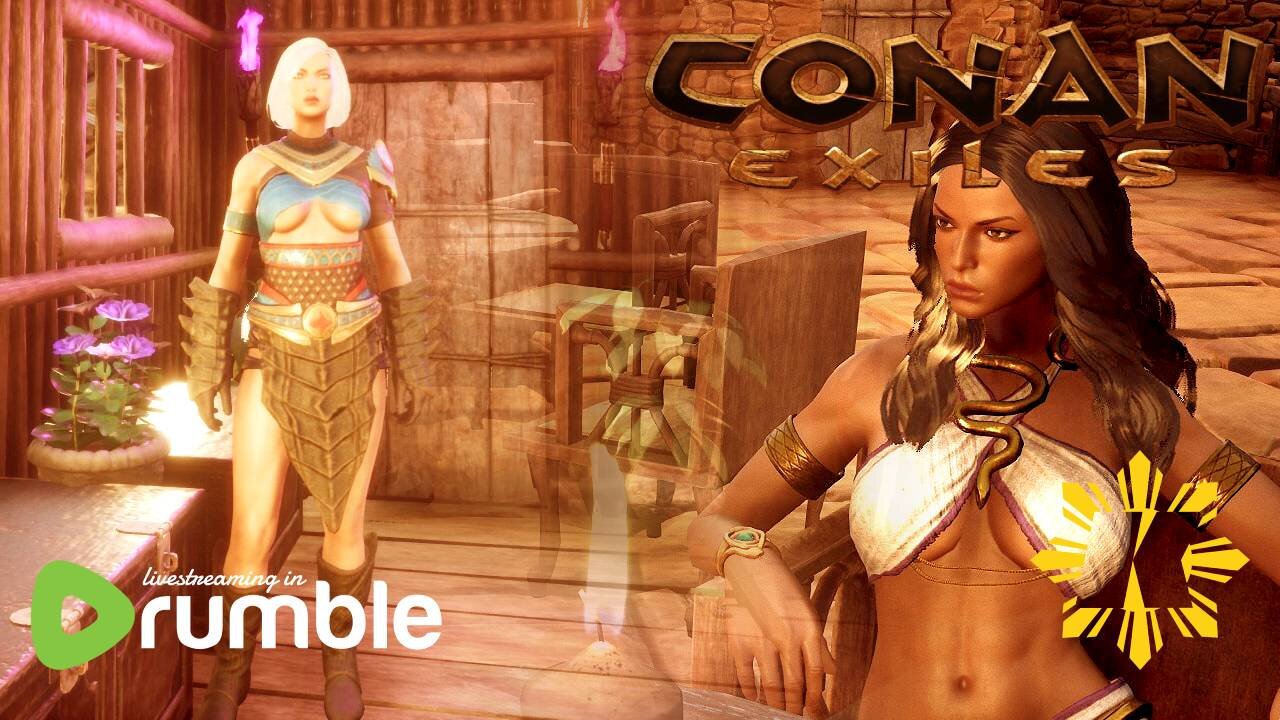 ▶️ WATCH » CONAN EXILES » DISCONNECTED TWICE (T_T) » A SHORT STREAM >_< [4/25/23]