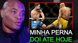 ANDERSON SILVA SOBRE TER QUEBRADO A PERNA (Mais que 8 Minutos) FlowPah Cortes