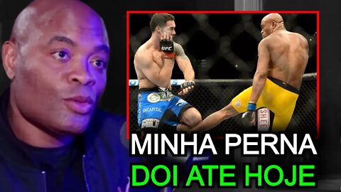 ANDERSON SILVA SOBRE TER QUEBRADO A PERNA (Mais que 8 Minutos) FlowPah Cortes