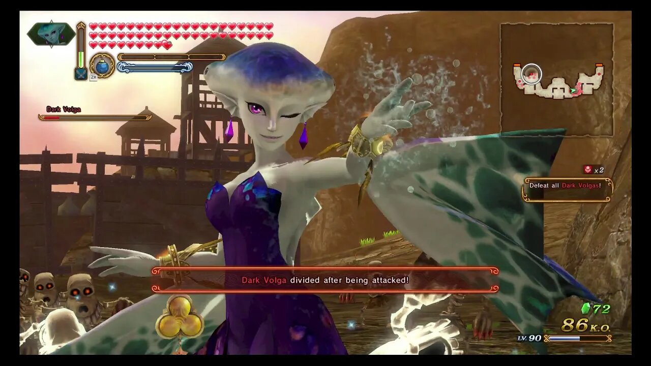 Hyrule Warriors Definitive Edition - Lorule Map - Square H13 (A Rank)
