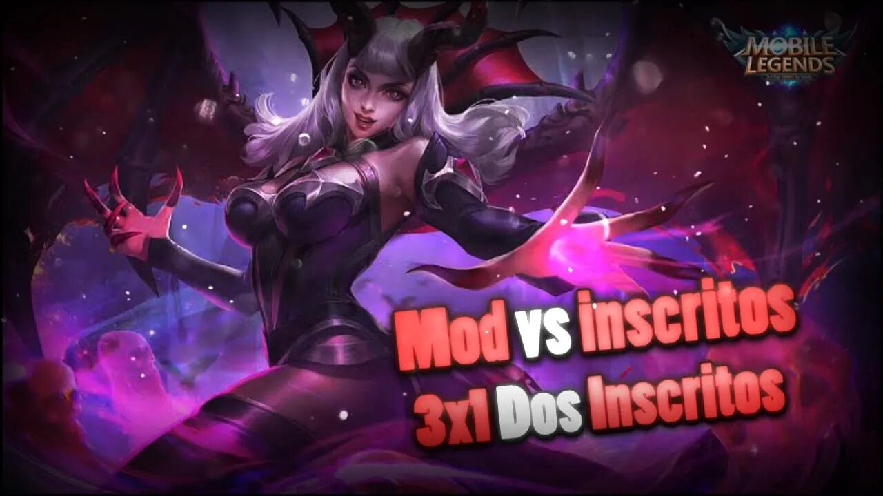 KAFS MODERADOR DO DISCORD x 3 INSCRITOS • 1x3 | Mobile Legends