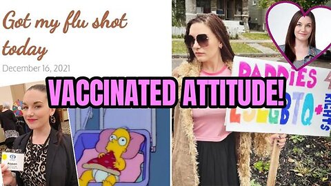 DESTINATION KNOWN: ANOTHER VACCINATED SJW CHAMP GETS CHUMPED!