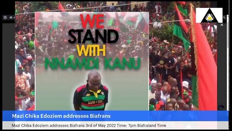 Mazi Chika Edoziem address Biafrans