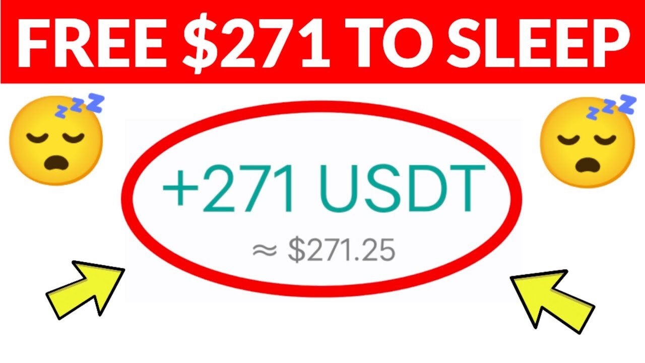 Earn Free $271 USDT While Sleeping 😴 | with payment proof | Free USDT TRC20 Site