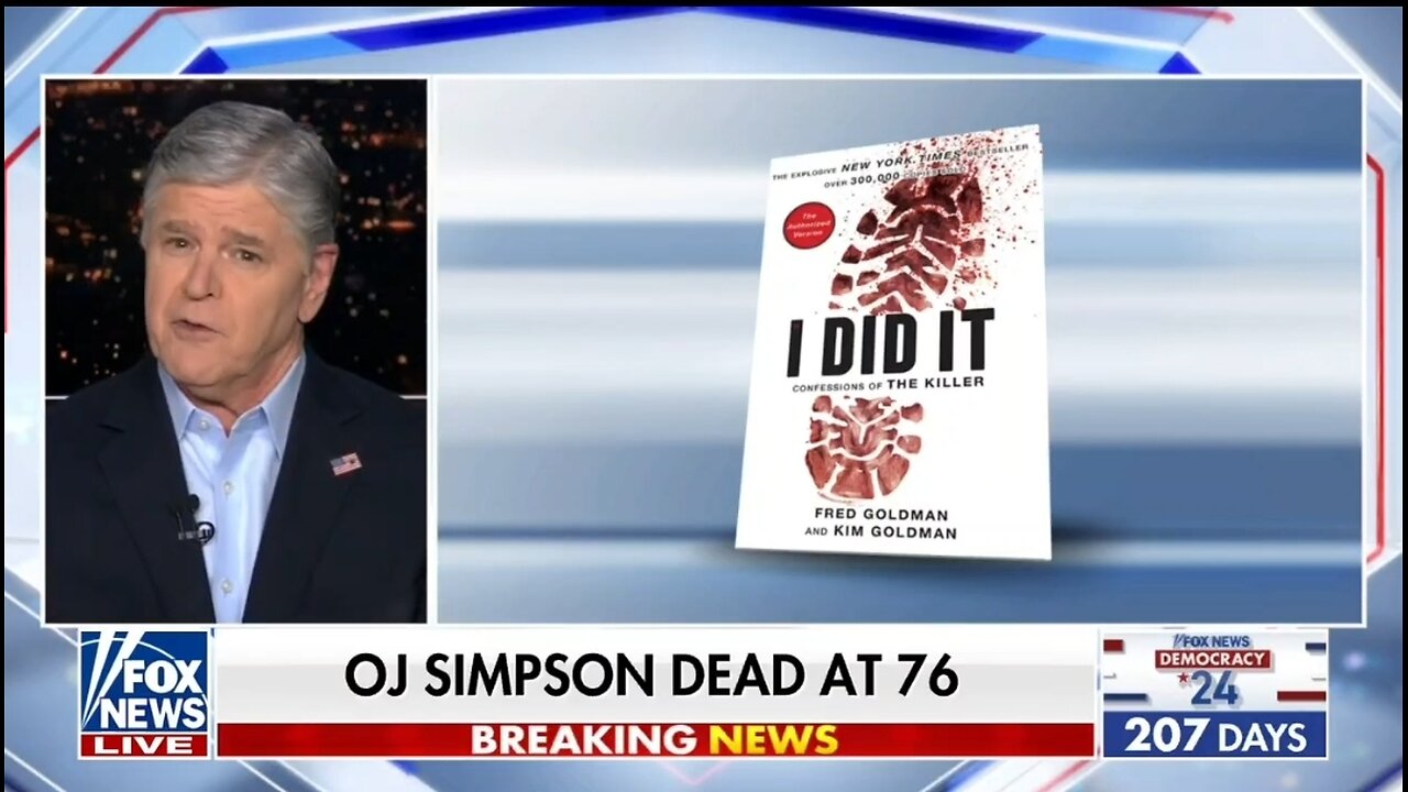 Hannity: OJ Simpson Had A Dark Side