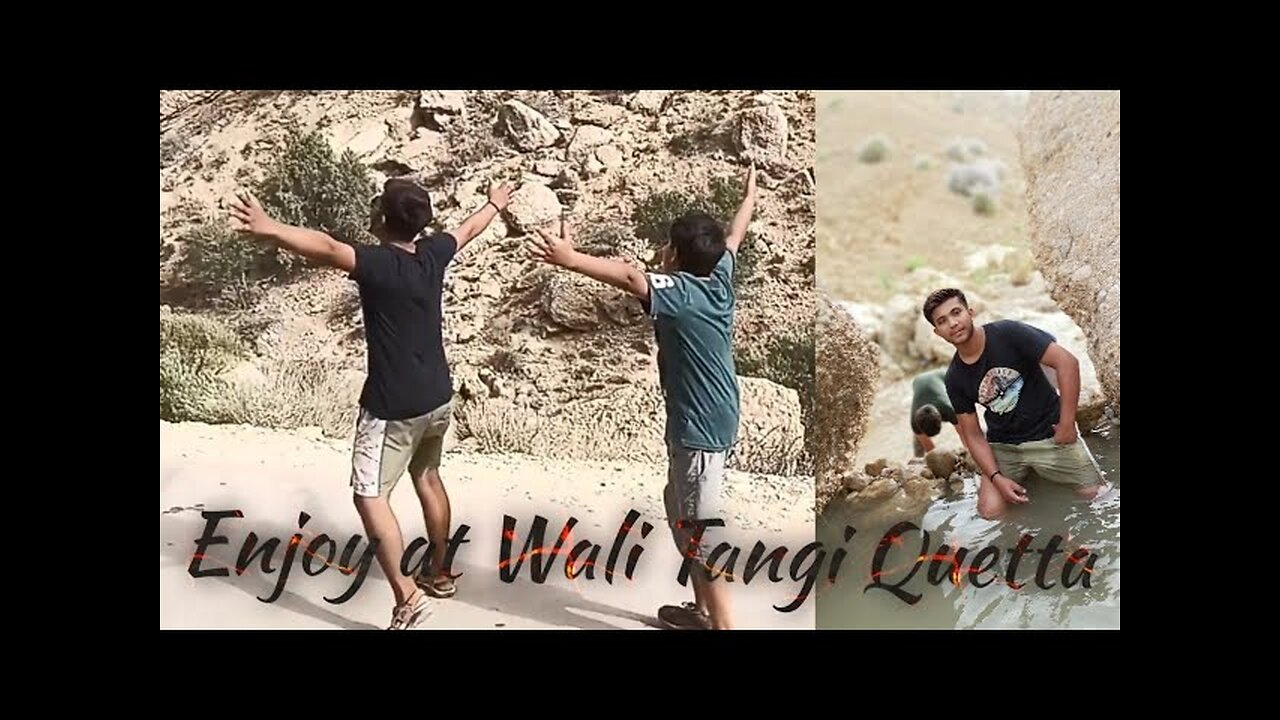 Enjoy at Wali Tangi , Quetta , Pakistan _ VLOG _ @thegreathasnain