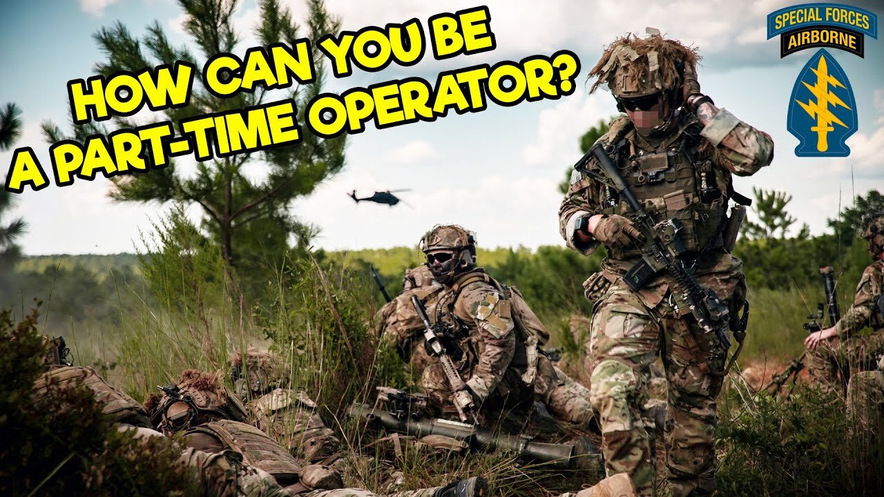 US ARMY NATIONAL GUARD SPECIAL FORCES - OPERATORS WITH A CIVILIAN LIFESTYLE