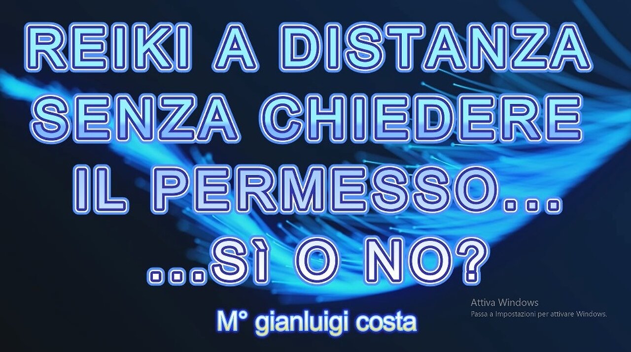 Reiki a distanza senza chiedere il permesso si o no?