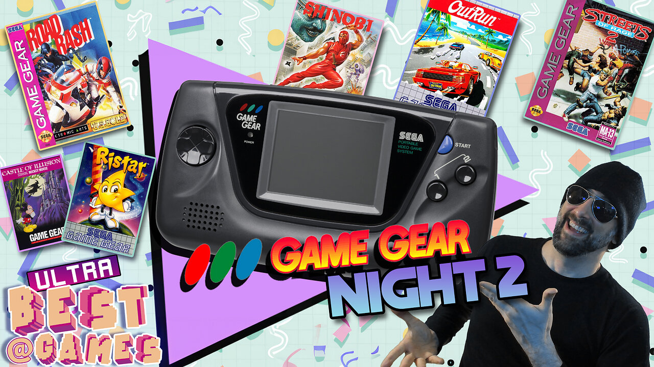 Sega Game Gear Night 2 | ULTRA BEST AT GAMES (Edited Replay)