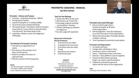 Protreptic video overview Jens