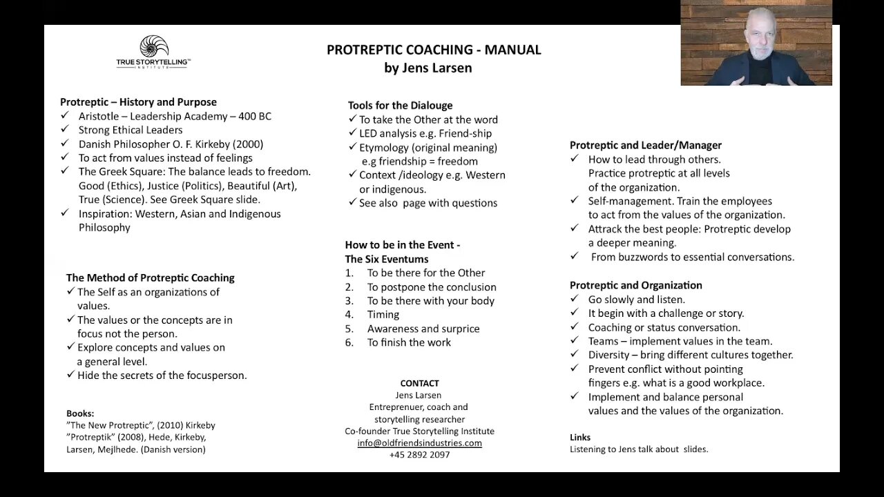 Protreptic video overview Jens
