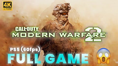 Call Of Duty Modern Warfare 2 Gameplay | Full Game Walkthrough PS5 |