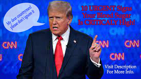 10 URGENT Signs Your Blood Sugar Is CRITICALY High!