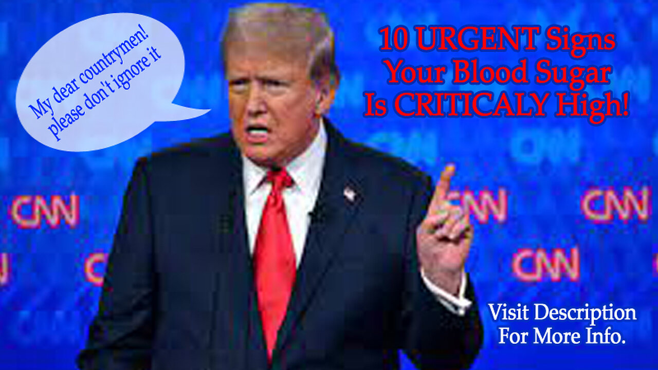 10 URGENT Signs Your Blood Sugar Is CRITICALY High!