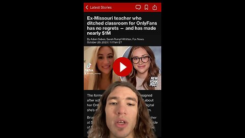 Ex teacher chose a career for only fans