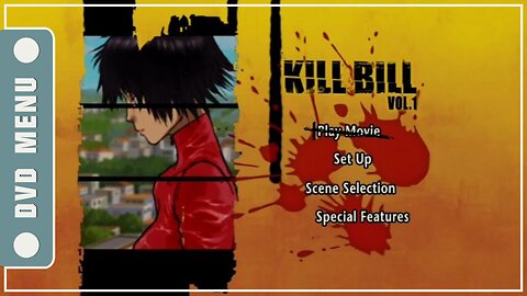 Kill Bill: Vol. 1 - DVD Menu