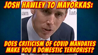 JOSH HAWLEY DESTROYS MAYORKAS DURING OVERSIGHT HEARING