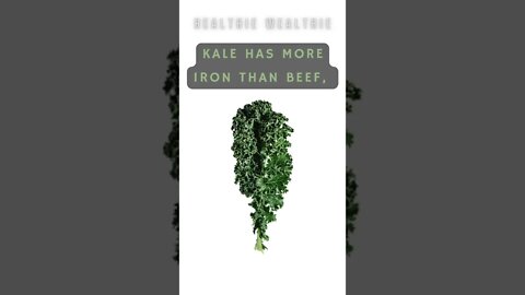 Kale - A Reminder To Stay Healthy || #health || #shorts || #healthy