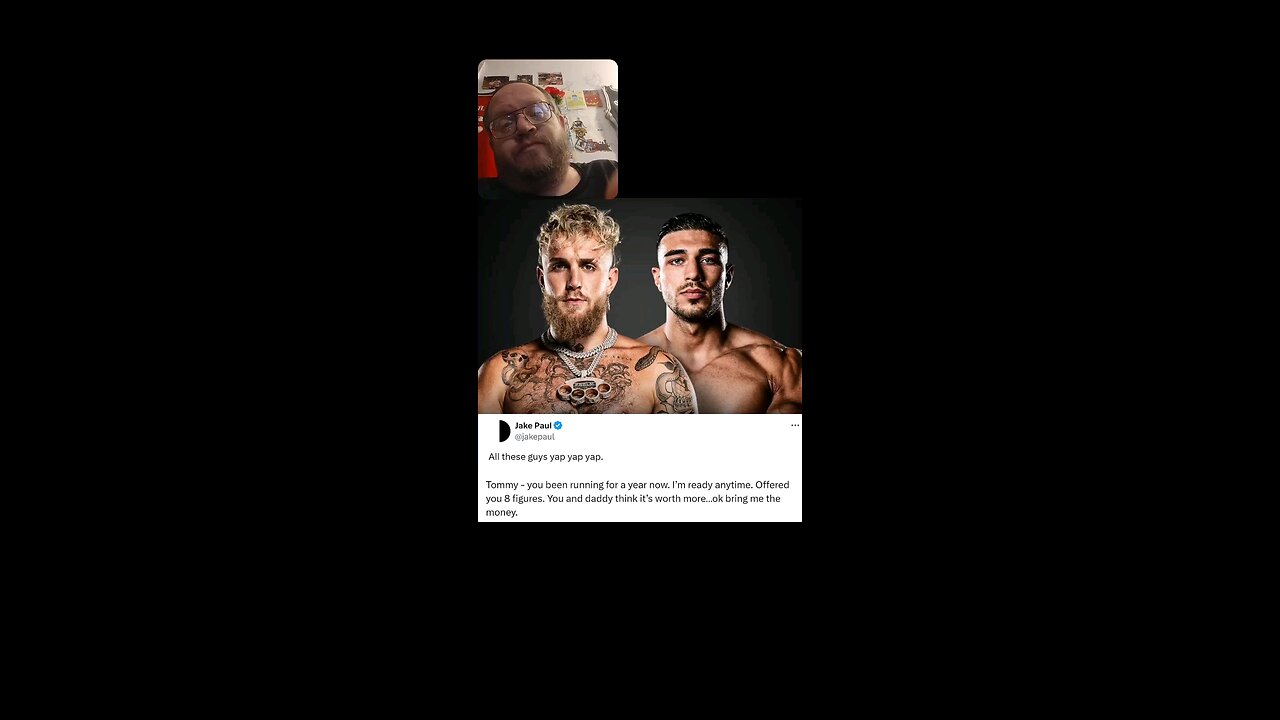 Jake Paul Wants Rematch With Tommy Fury