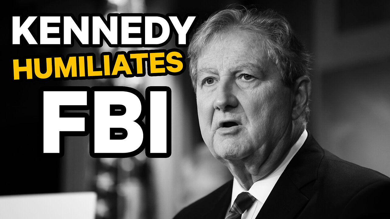 Senator John Kennedy HUMILIATES FBI