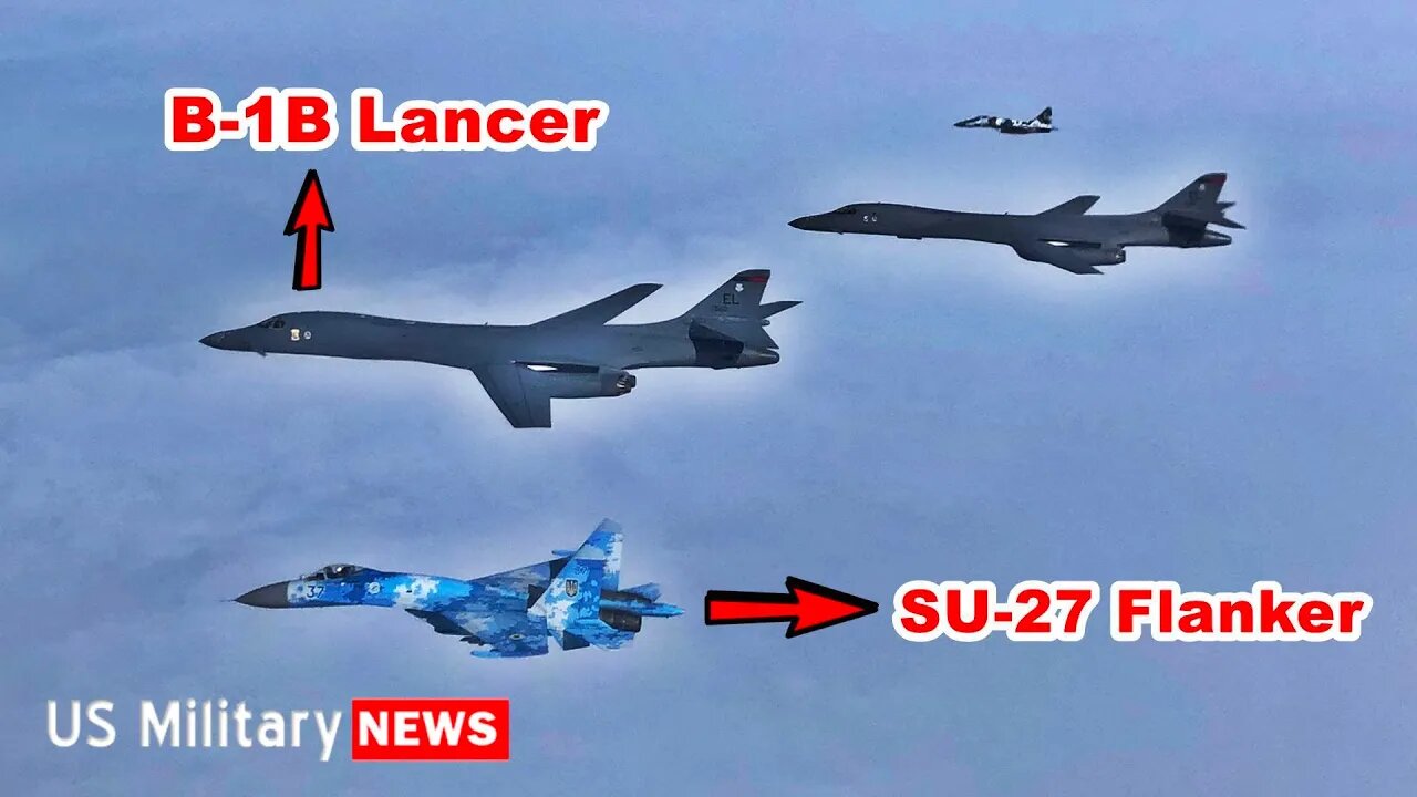 USAF Reveals B-1B Lancer Were Practicing Decapitating Russia's Black Sea Fleet