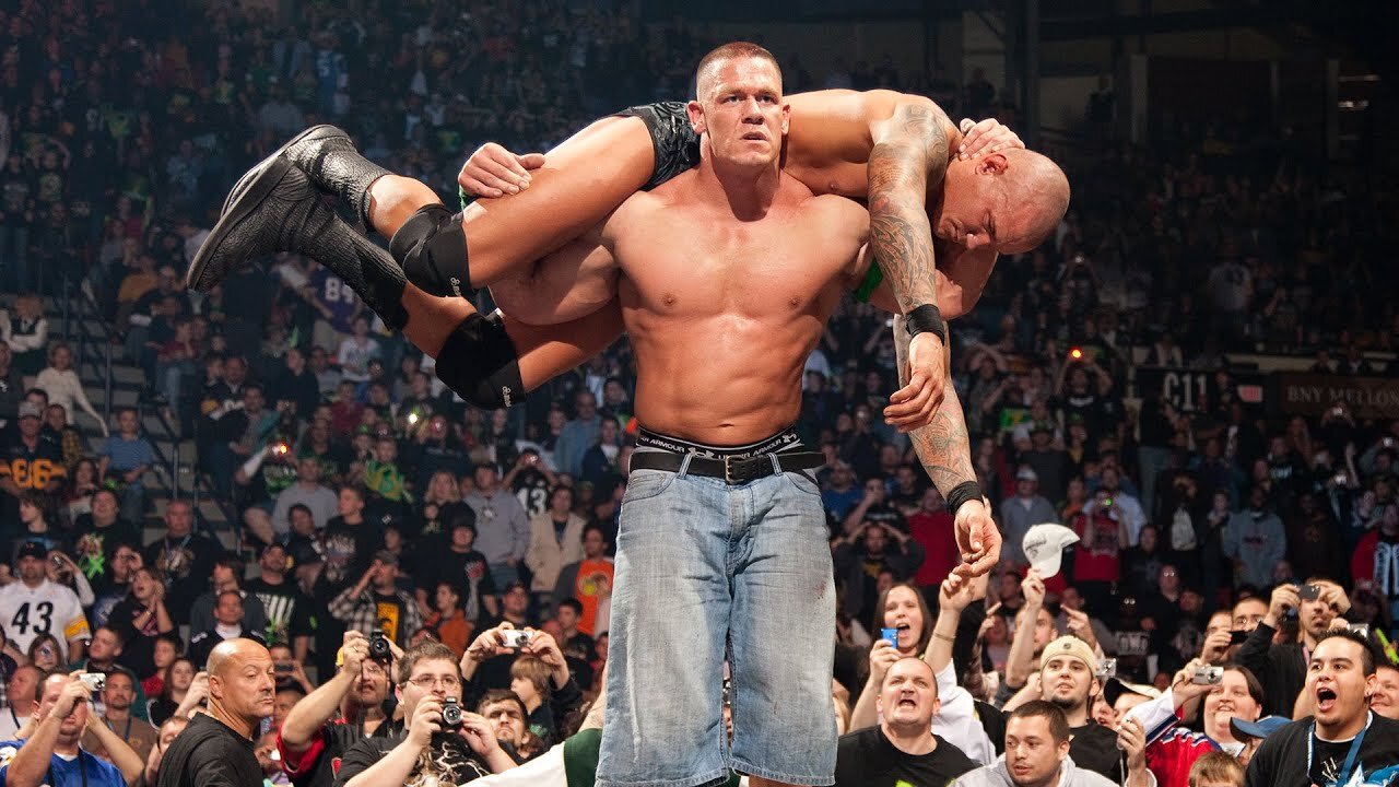 John Cena vs Randy Orton 60 Minute Iron Man Match Bragging Rights 2009 Highlights