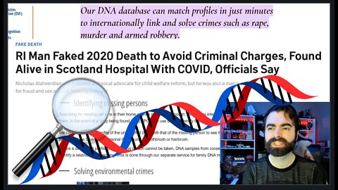 Global DNA Tracked, Traced, Databased; INTERPOL Cross-Referencing COVID Test Kits!