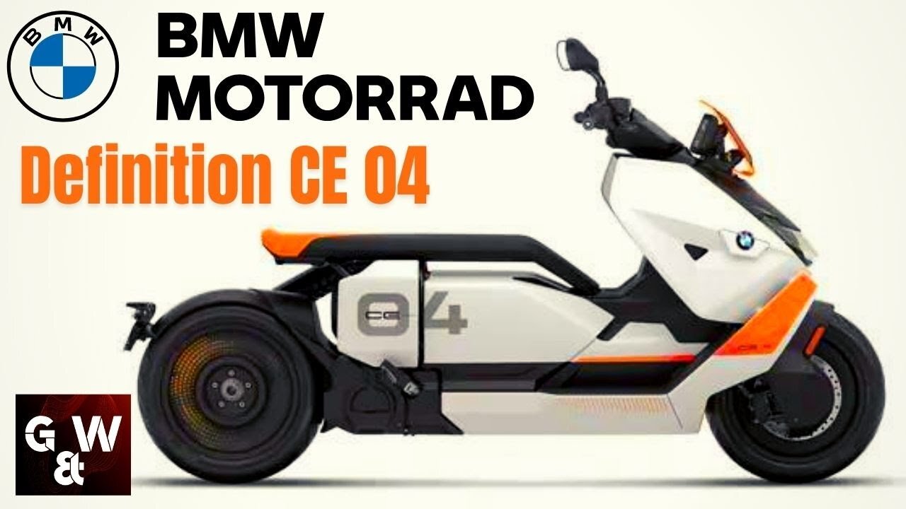 BMW unveils its crazy, futuristic 75 mph electric scooter THE BMW CE 04