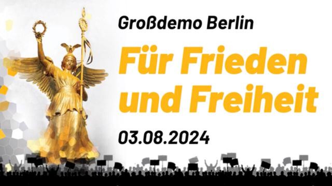 Großdemo für Frieden und Freiheit