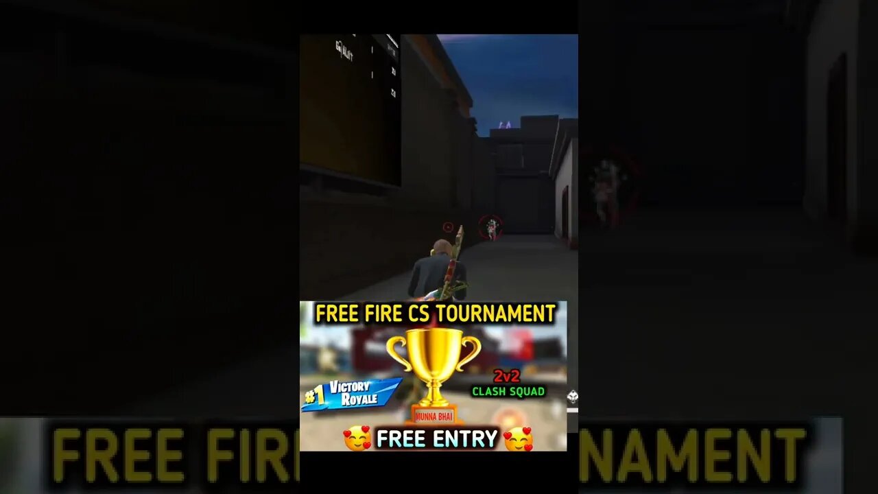 free fire cs tournament - rock Munna gaming #shorts